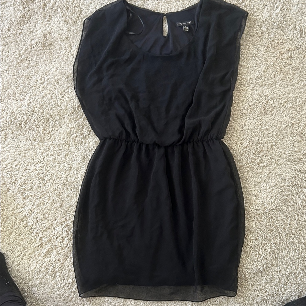 Forever 21 Elegant Black Mini Dress